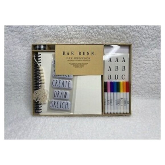 NEW Rae Dunn DIY Sketchbook Set - Picture 3 of 3